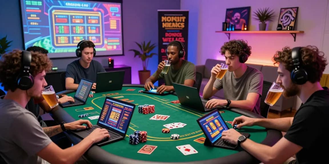 Players enjoying an exciting credit card casino experience at https://scoarch.org.uk/ with modern technology and vibrant gaming atmosphere.
