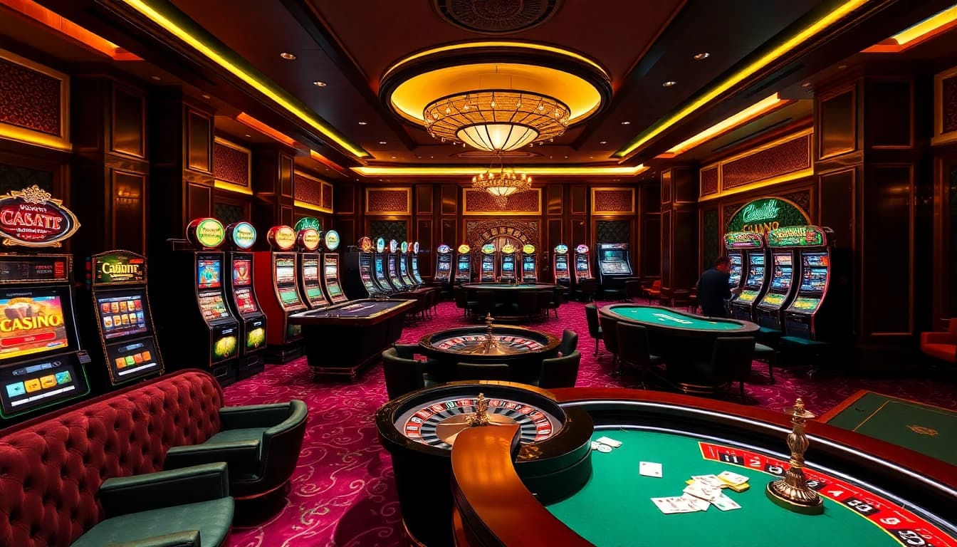 Experience vibrant gaming excitement at https://xx88.sa.com/ with luxurious casino tables and lively slot machines.