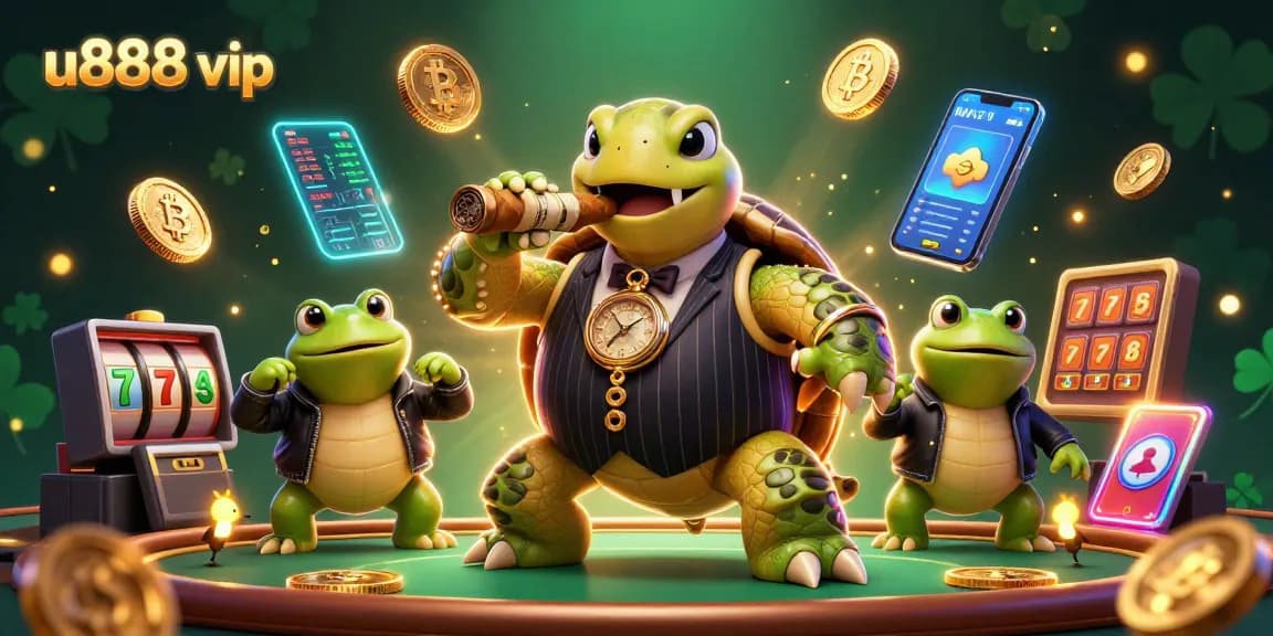 Place bets with u888 vip's thrilling casino experience featuring vibrant characters and crypto elements