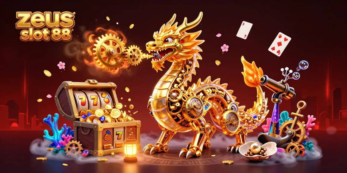 Engage with zeus slot 88 as you spin the reels and chase jackpots in a vibrant 3D dragon-ruled casino adventure