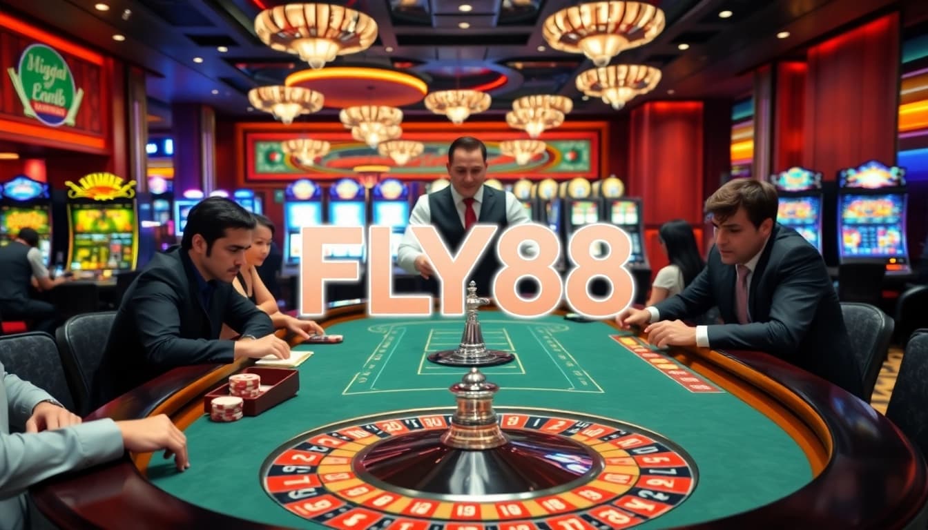 Experience FLY88 excitement at a vibrant casino with engaging games and professional dealers.