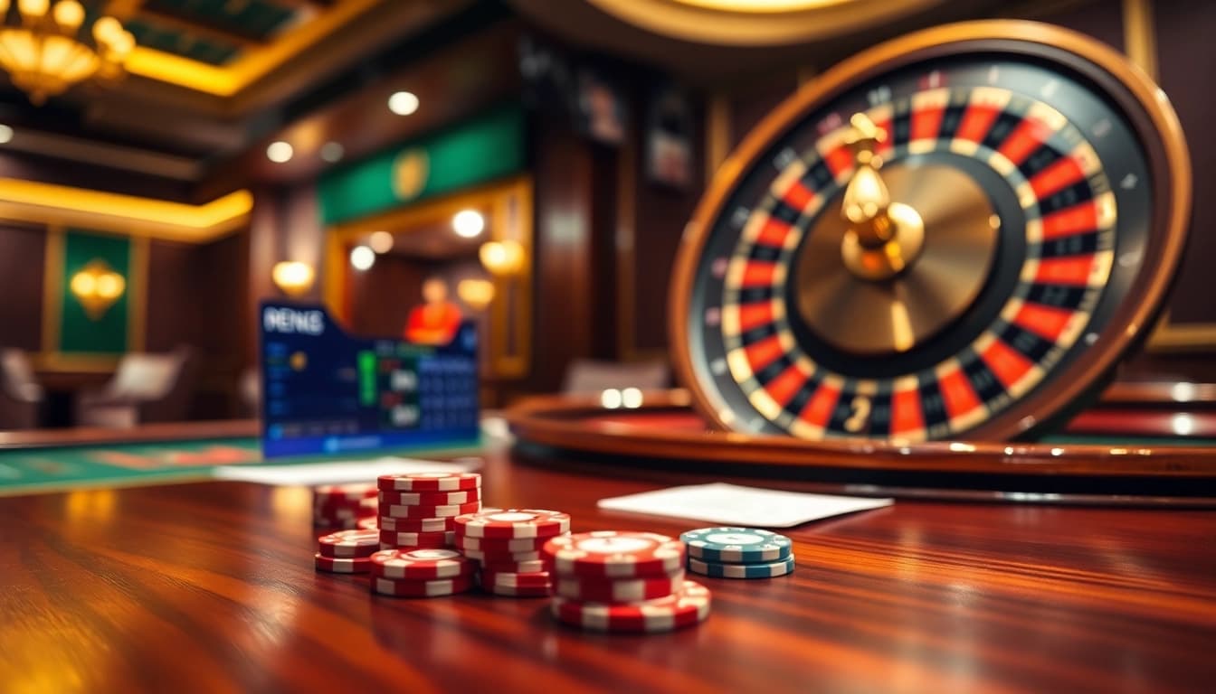 Experience the excitement at Nhà cái đá gà with immersive online gambling action and vibrant casino elements.