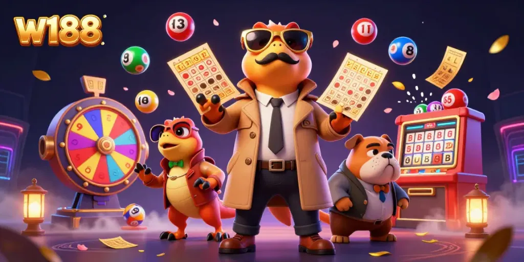 Engage with exciting lottery games and VIP experiences at w188's vibrant online casino.