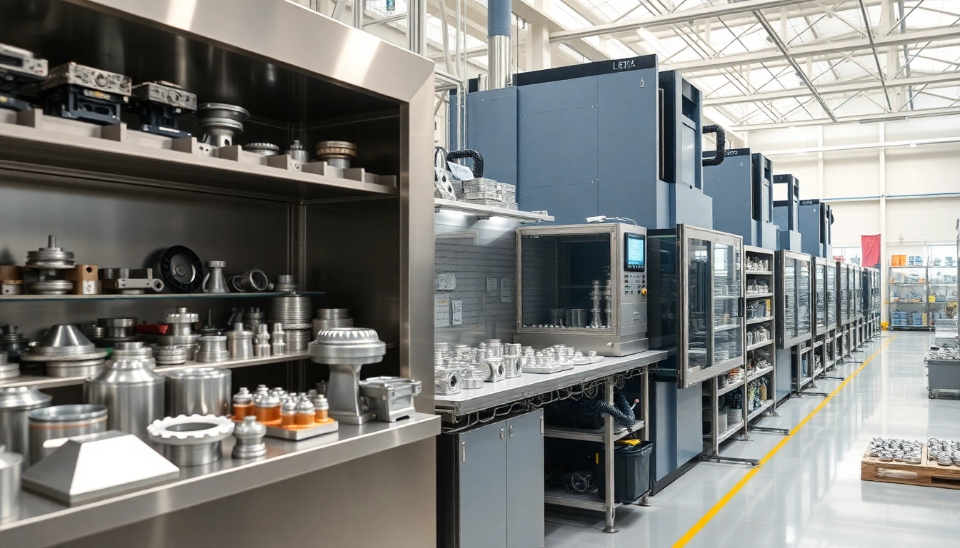 Precision die casting Malaysia showcasing a modern manufacturing facility.
