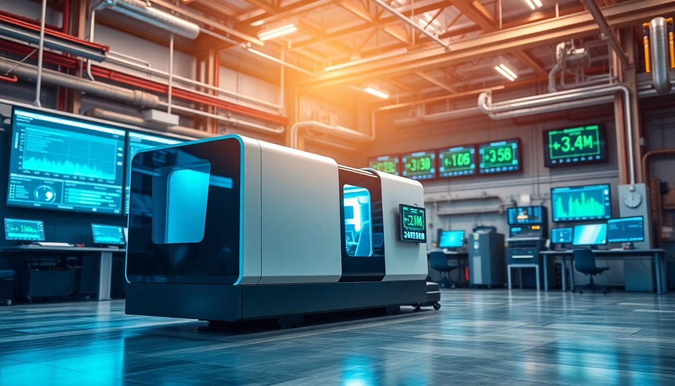 Monitor critical machinery performance with the innovative SV 88 vibration sensor in action.