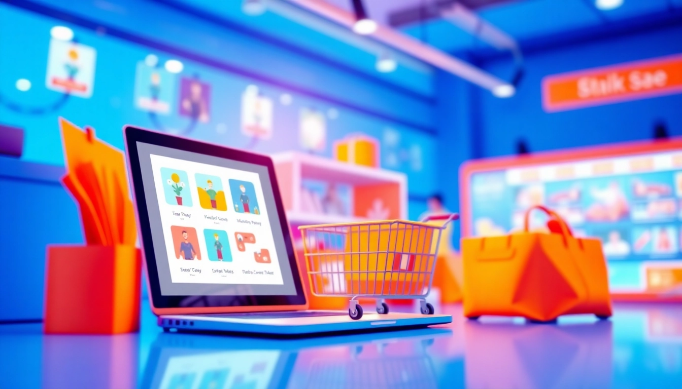 Showcase Ultimateshop cvv on a dynamic online shopping interface with engaging e-commerce features.