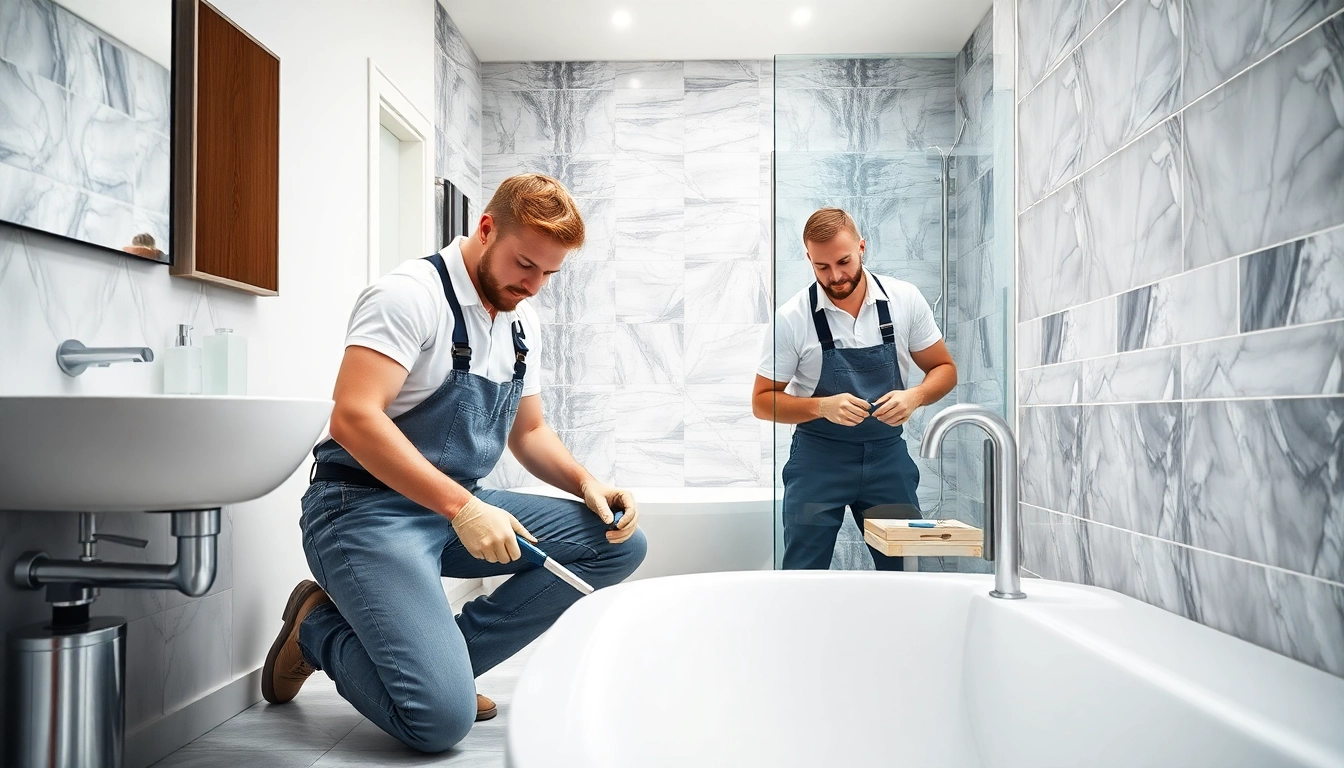 Skilled manchester bathroom fitters showcasing quality renovations with modern design elements.