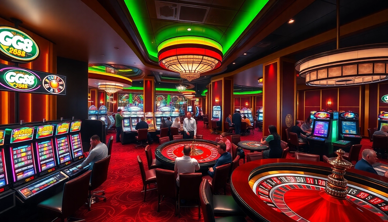 Experience excitement at GG 88 with vibrant slot machines and elegant casino gameplay.