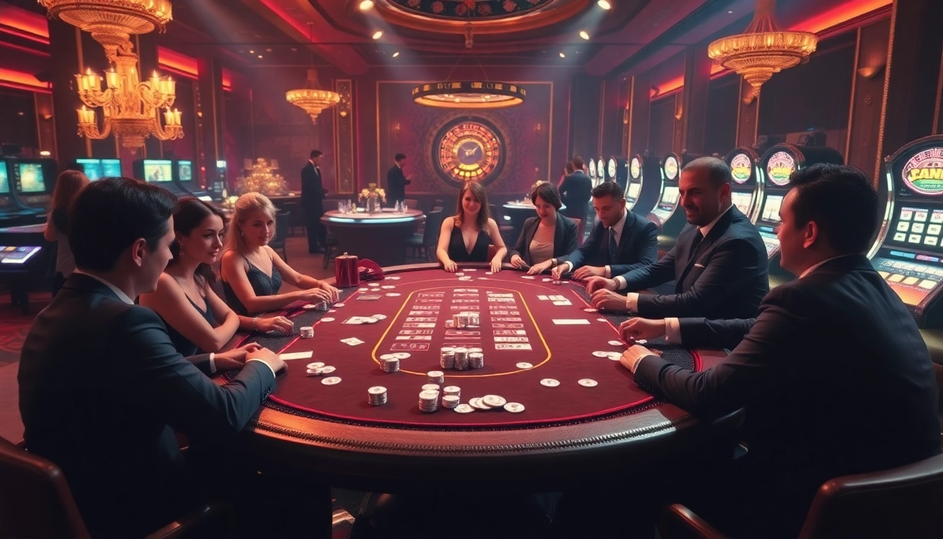 KJC offers a luxurious poker table experience for high-stakes gamblers.