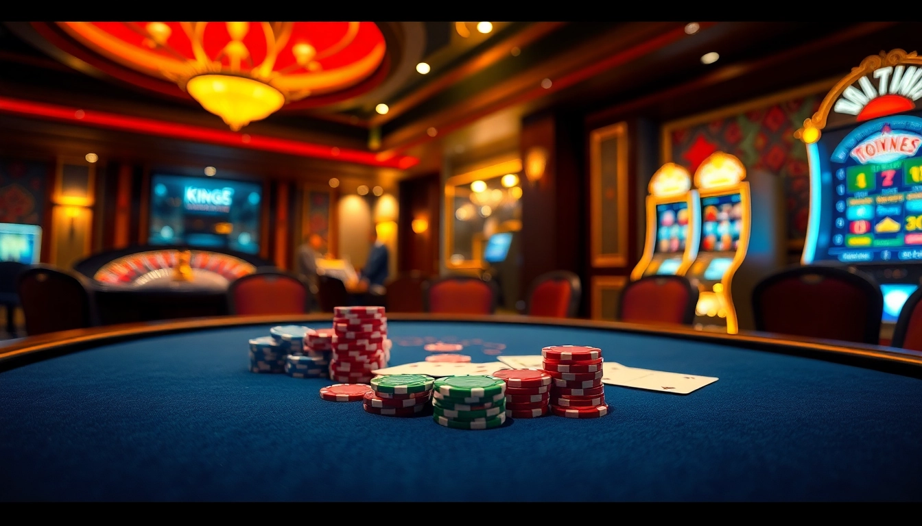 Experience thrilling moments at https://king88.limited/ with vibrant casino tables and games.