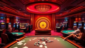 Experience thrilling moments of high-stakes gaming at rr88.se.net with vibrant casino visuals.