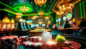 Experience thrilling moments with poker chips and cards at https://u888hii.com/, capturing the essence of casino excitement.