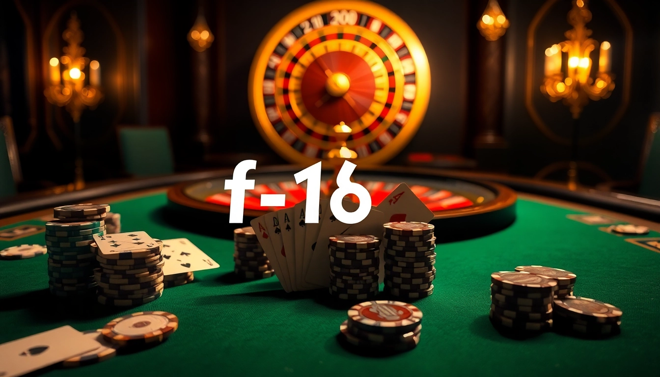 Experience the thrill of playing at trang chủ f168 with luxurious casino tables and poker chips.