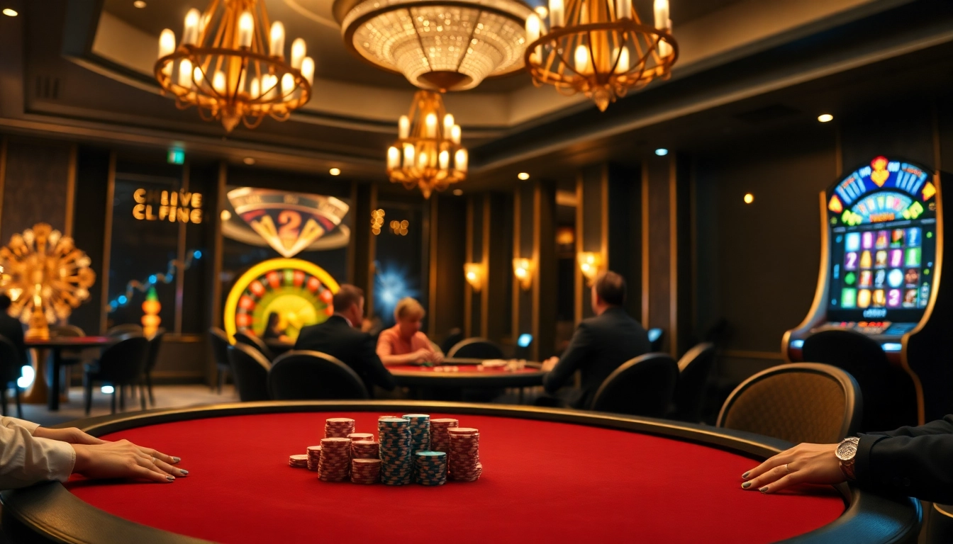 Experience thrilling gameplay at https://rikvip.college/ with vibrant poker tables and exciting casino elements.