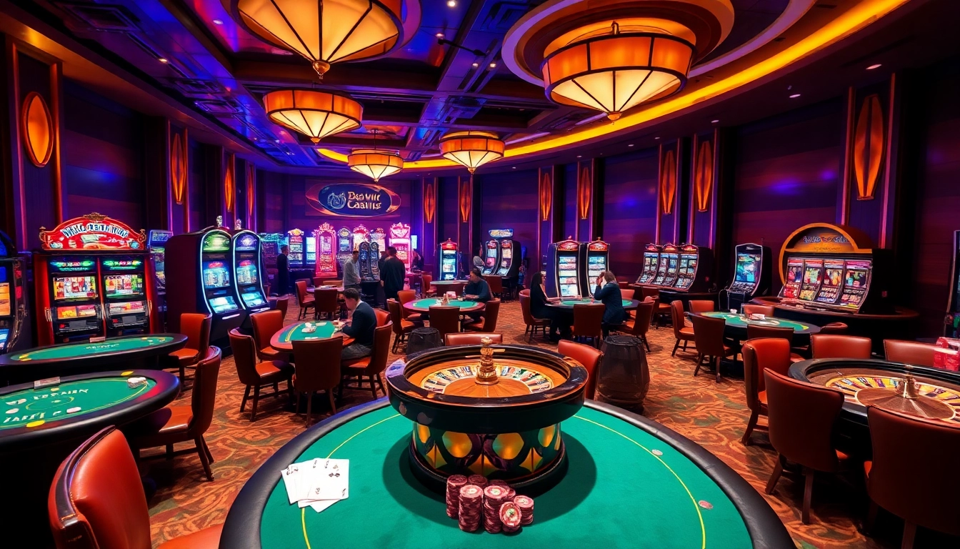 Experience the thrill of high-stakes gaming at https://99wincasino.com/ with vibrant tables and slot machines.