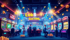 Exciting online gaming experience at luck8win.live showcasing players and vibrant game options.