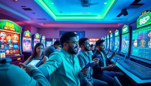 Engaging online betting experience at 888b.bet with diverse game options and exciting atmosphere.