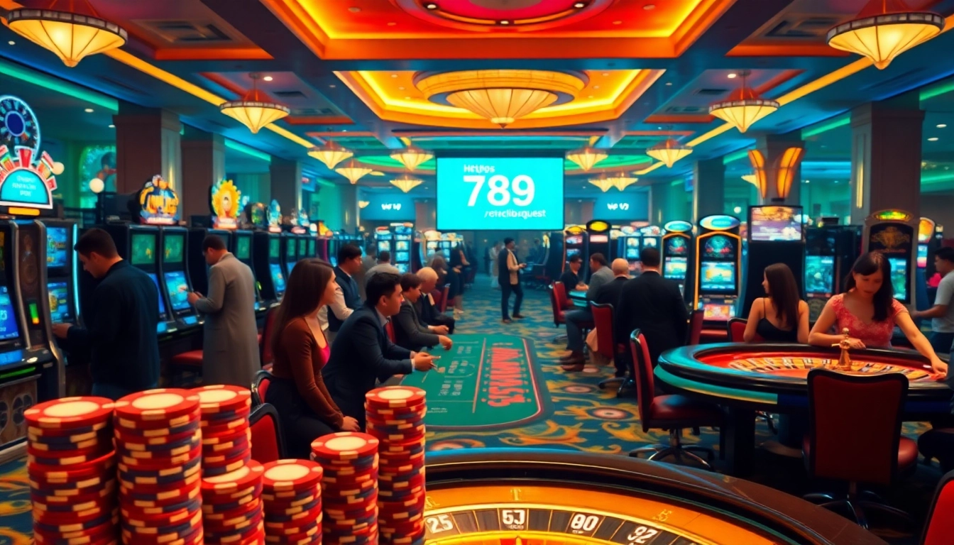 Experience excitement at https://789club.quest/ with luxurious casino gaming, vibrant slot machines, and thrilling poker.