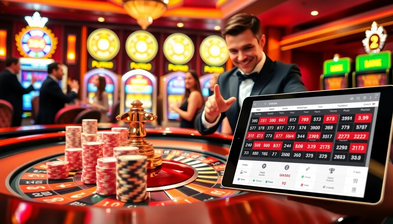 Engaging roulette table scene at https://88vv.com.de/ with vibrant poker chips and players enjoying gaming.