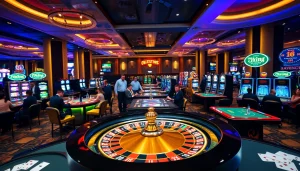 Experience the excitement of 79king com1 at a vibrant casino with roulette and poker.