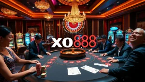 Experience thrilling gameplay with xo88 in an elegant casino atmosphere filled with excitement.