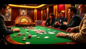 Experience excitement at 123win com 79 with vibrant casino tables and enthusiastic gamblers.